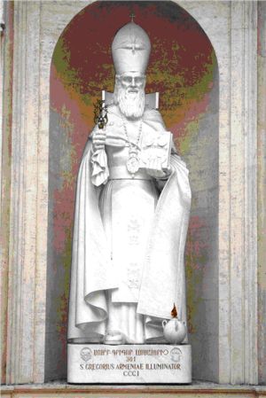 Kip sv. Grgura Prosvjetitelja, katedrala Sv. Petra, Vatikan